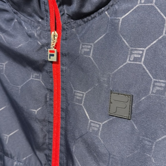 Fila Kids Navy and Red Jacket - Picture 2 of 6